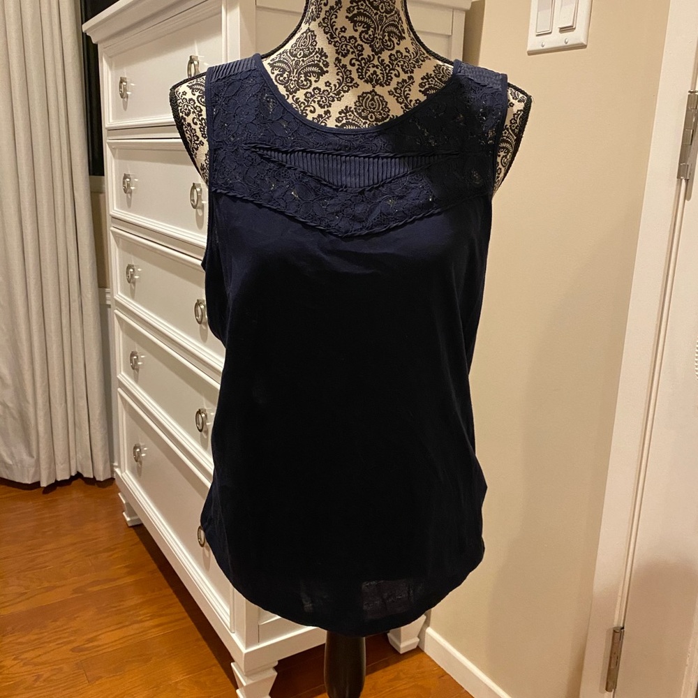 J. Crew Cotton Sleeveless Blouse - Size M